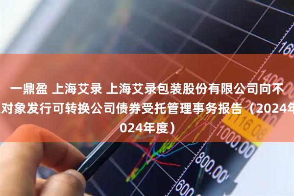 一鼎盈 上海艾录 上海艾录包装股份有限公司向不特定对象发行可转换公司债券受托管理事务报告（2024年度）